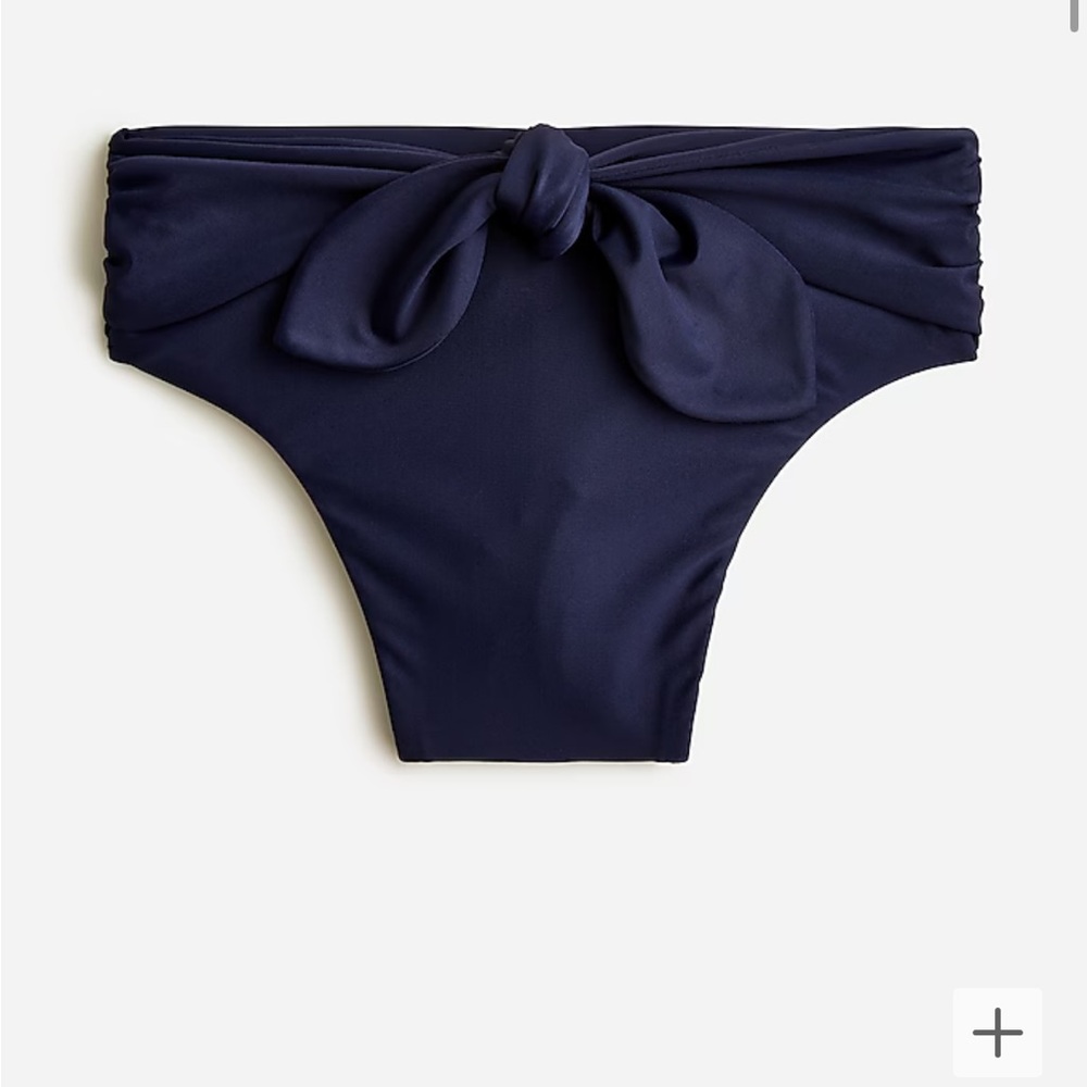 NWT Tie high rise bikini bottom SIZE SMALL